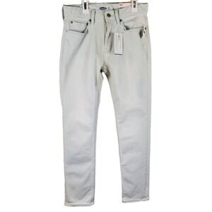 Old Navy Slim Built In Flex Light Wash Denim Jeans New Wit Tag Slim Size 29x30